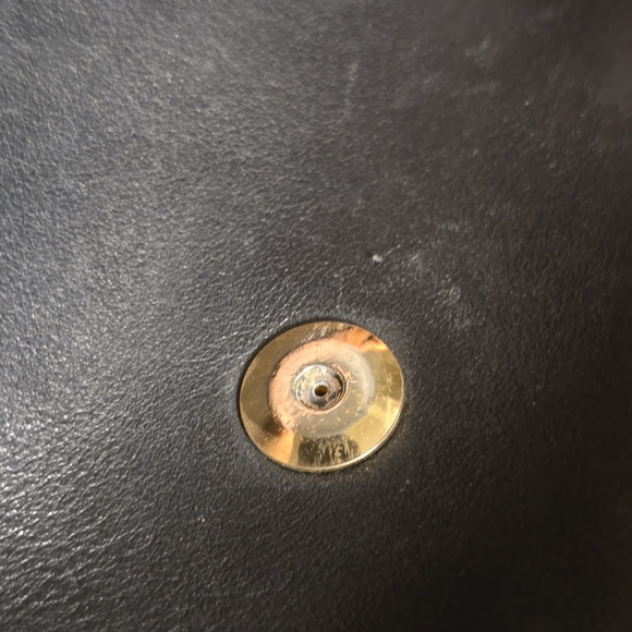 Coach Vintage Black Leather Backpack Purse - Picture 8 of 8